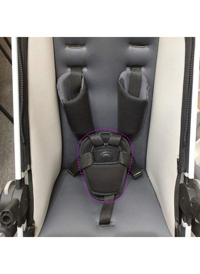 Iywish - Baby Stroller Crotch Pads Car Seat Stroller Strap Pads Universal Cushion Crotch Pads For Infants Child Kids Infant Seat Stroller Strap Comfort Cushion Baby Car Seats Belt Strap Covers Pushchair - Image 1