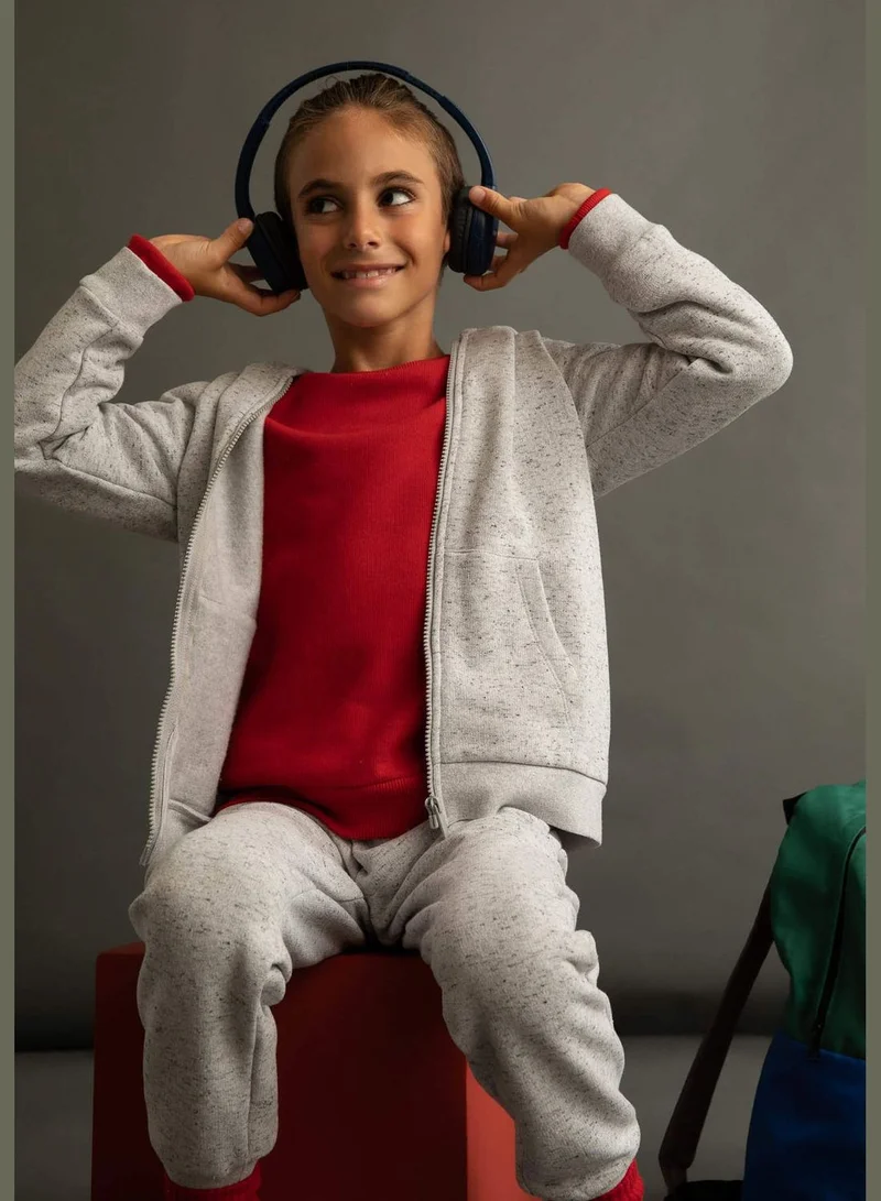 ديفاكتو Hooded Knitted Sweat