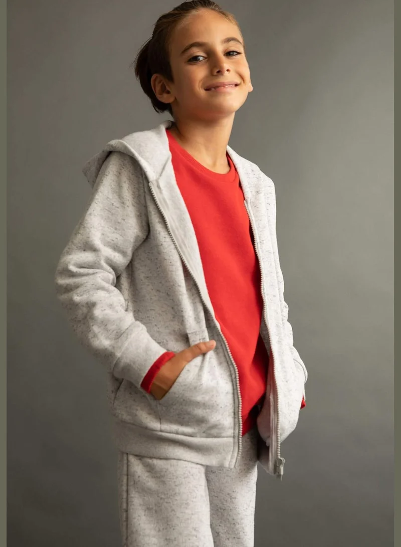 ديفاكتو Hooded Knitted Sweat