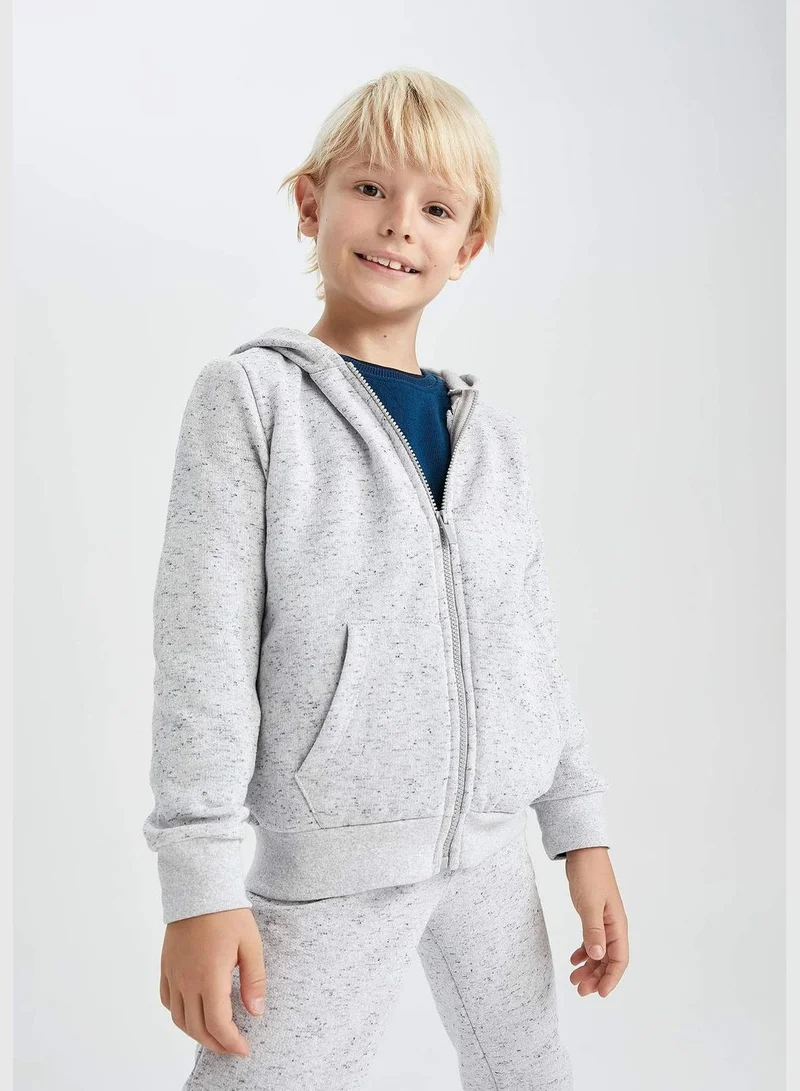 ديفاكتو Hooded Knitted Sweat