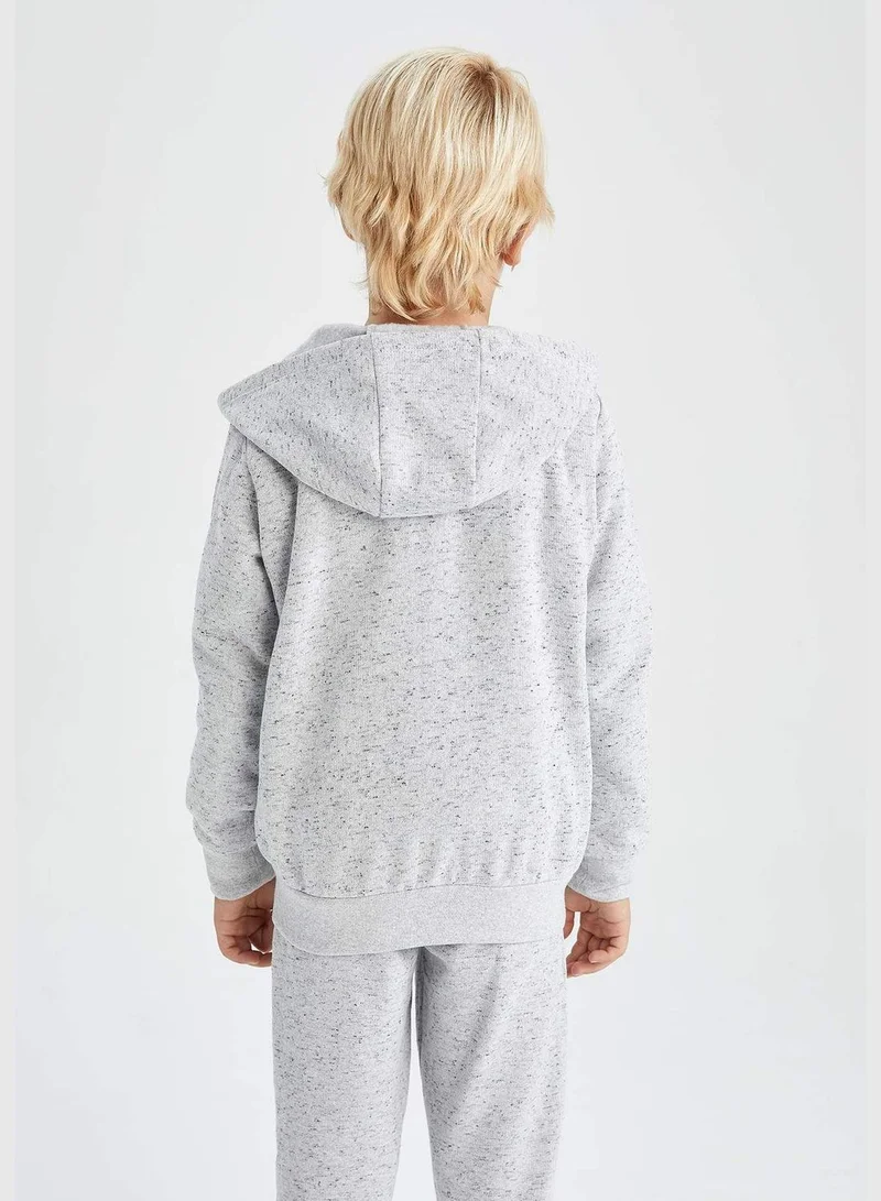 ديفاكتو Hooded Knitted Sweat