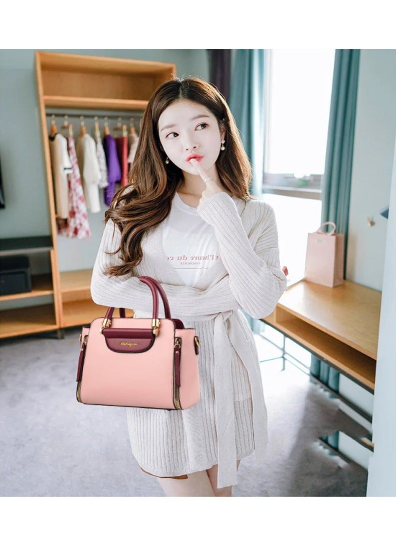 Pahajim Casual Shoulder Bag, PU Leather Large Capacity Handbag Tote Bag For Women - Image 3