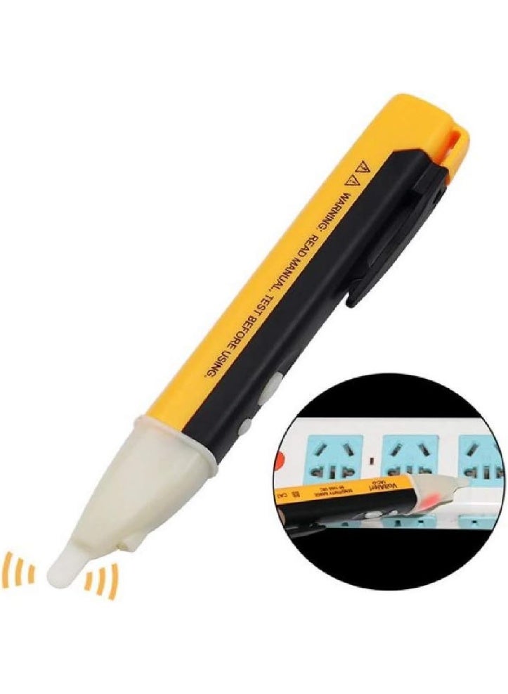 AC voltage sensor electrical test pen, non-contact voltage test pen (voltmeter) with LED indicator and audible alarm, for detecting alternating current. - Image 1