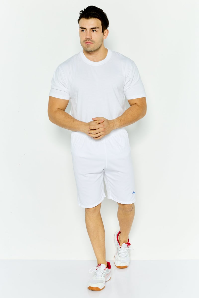 PUMA Men Sportswear Fit Training Shorts, White  - Image 3