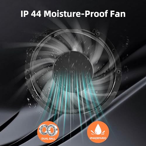 PANO-MOUNTS 172mm DC 17251 Axial Ventilation Fan (3500RPM) - High-Speed Dual Ball Bearing Ventilator with Adjustable Speed for Arcade Systems, Server, Generator Box and DIY Exhaust Projects - Image 4