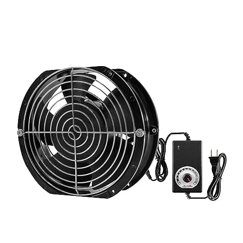 PANO-MOUNTS 172mm DC 17251 Axial Ventilation Fan (3500RPM) - High-Speed Dual Ball Bearing Ventilator with Adjustable Speed for Arcade Systems, Server, Generator Box and DIY Exhaust Projects - Image 1
