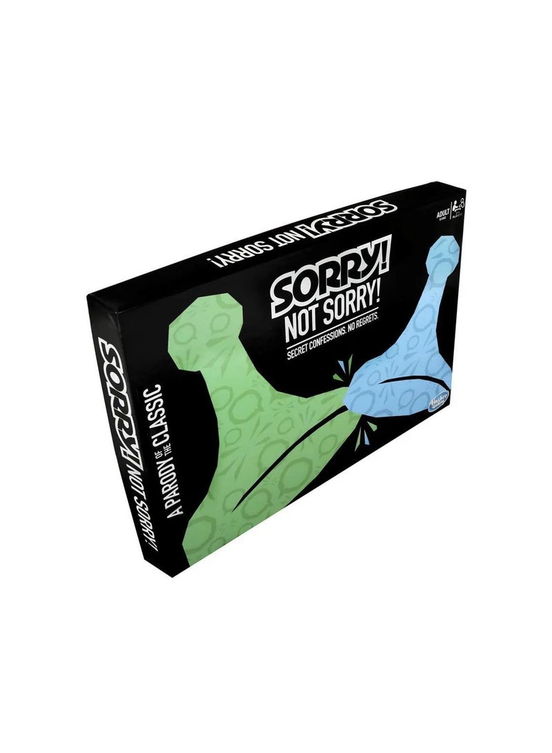 Board Games Sorry Not Sorry Board Game