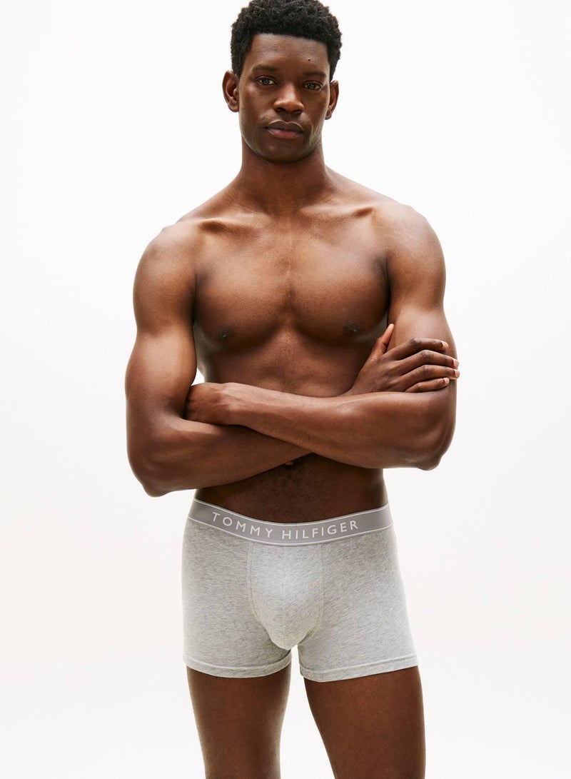 TOMMY HILFIGER 3-Pack Essential Logo Waistband Trunks - Image 2