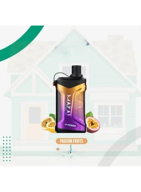 vaporesso xros 4 nano price Mazaj M-Power VAPE Passion Fruit 20k PUFFS 6mg Disposable Vape | Best Price  KSA