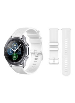 PROMASS Replacement Band For Samsung Galaxy Watch 3 45mm White  - Image 2