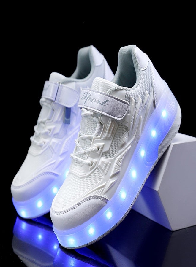 Pairobin Kids Roller Skates - Roller Skate Shoes - Sneakers 2-in-1 Roller Shoes Suitable for Outdoor Sports Start The Adventure and Freedom Journey and Enjoy The Fun of Childhood - Image 2