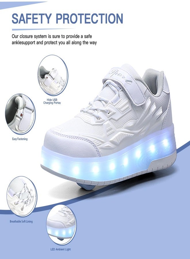 Pairobin Kids Roller Skates - Roller Skate Shoes - Sneakers 2-in-1 Roller Shoes Suitable for Outdoor Sports Start The Adventure and Freedom Journey and Enjoy The Fun of Childhood - Image 4