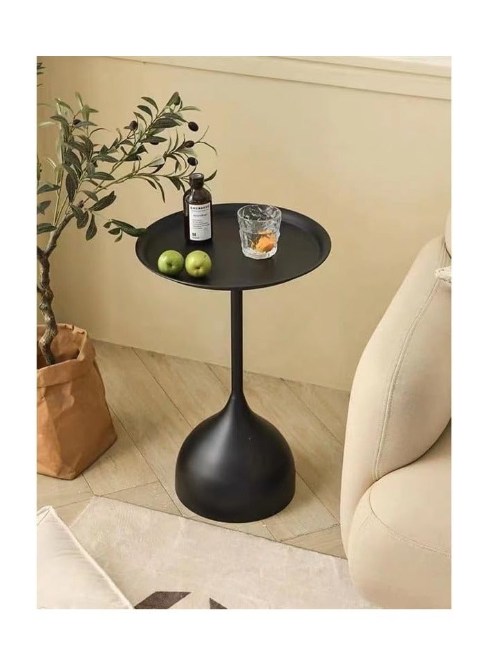 Generic Coffee Table, Simple Design Round Table, Space Saving Coffee Table for Living Room, Bedroom, Office  - Image 3