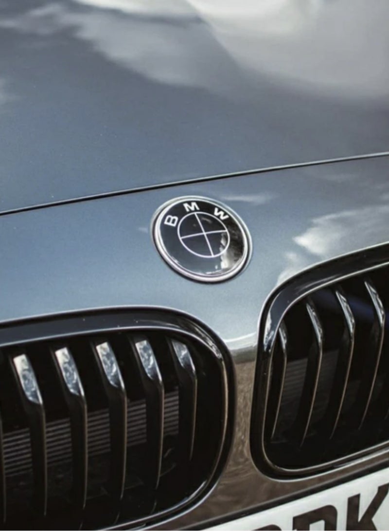 BMW Black Badge Emblem for BMW 82mm - 1 2 3 4 5 6 Series X2 X3 X4 X5 X6 F20 F22 F87 F32 F33 F30 E87 E82 G02 G03 G04 G06 F34 Accessory Styling Blackout - Image 3