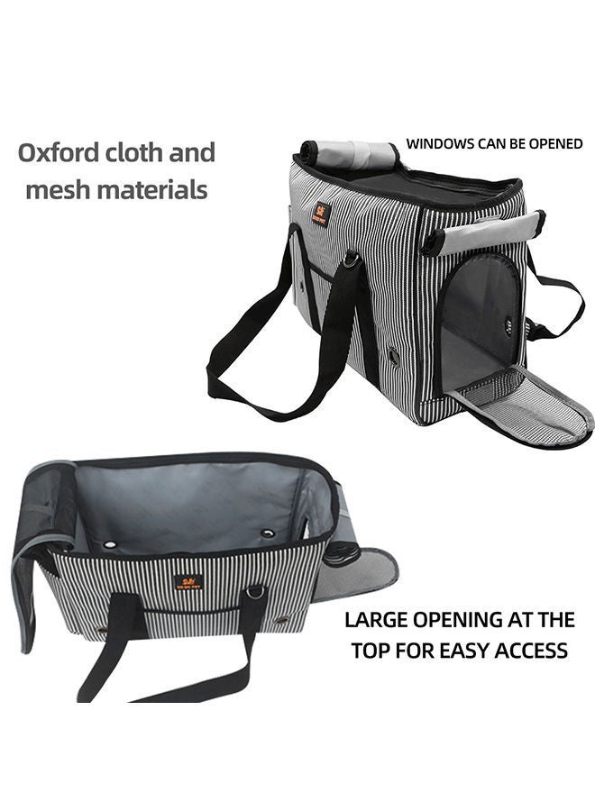 NIBEMINENT Portable Pet Carrier Grey - Image 2