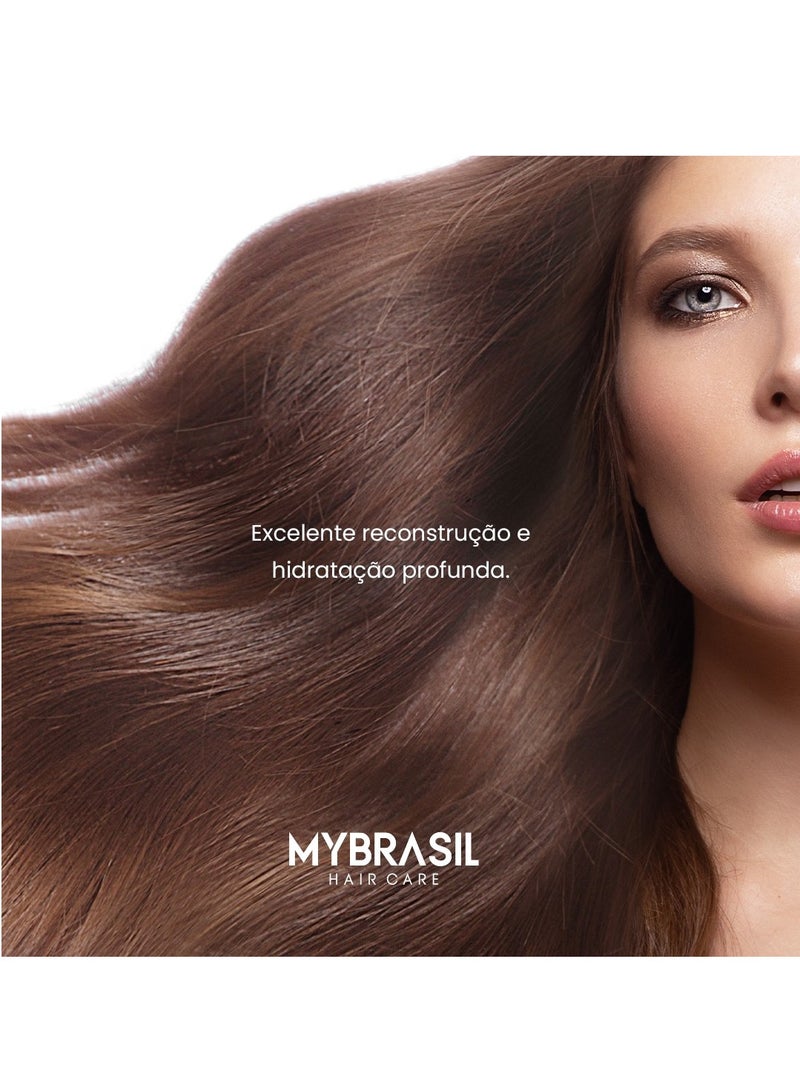 MYBRASIL HAIR CARE Murumuru Hair Protein – Professional-Grade Smoothing & Repair, Formaldehyde Free 1000 ml - Image 5