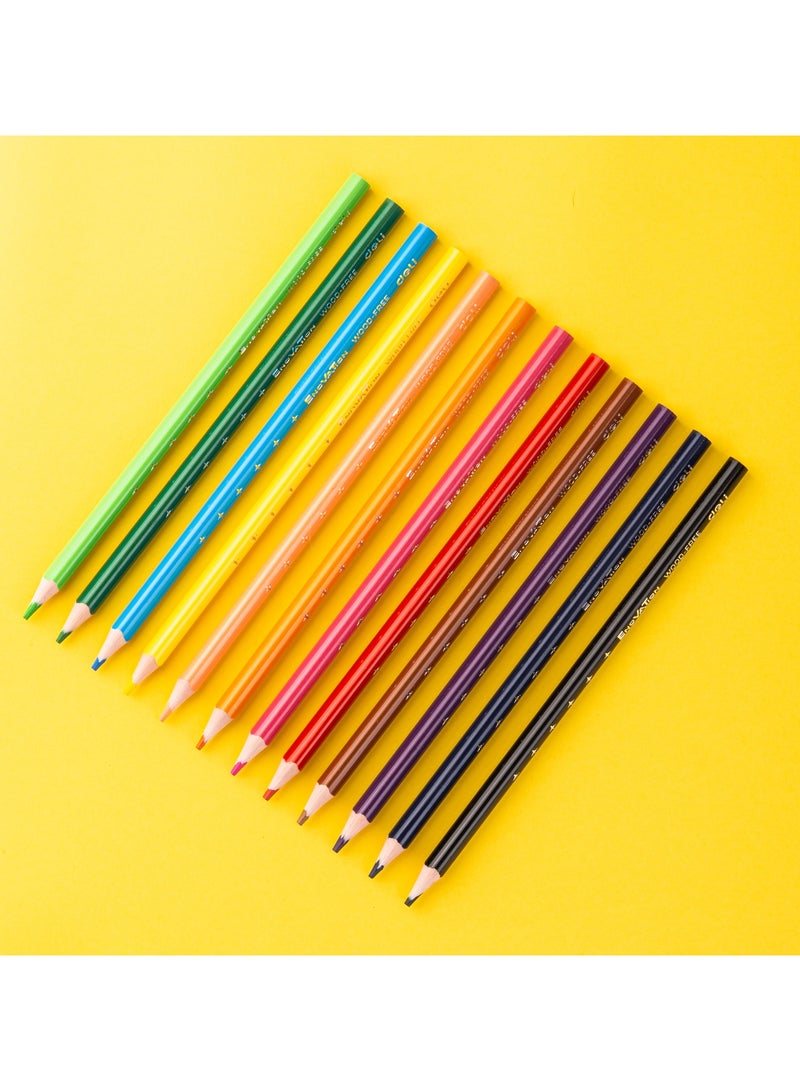 Deli EC113-24 Colored Pencils - 24 Colors - Image 4