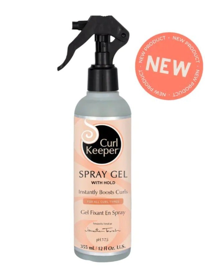 Curl Keeper - Spray Gel (with hold) 12oz - Image 1