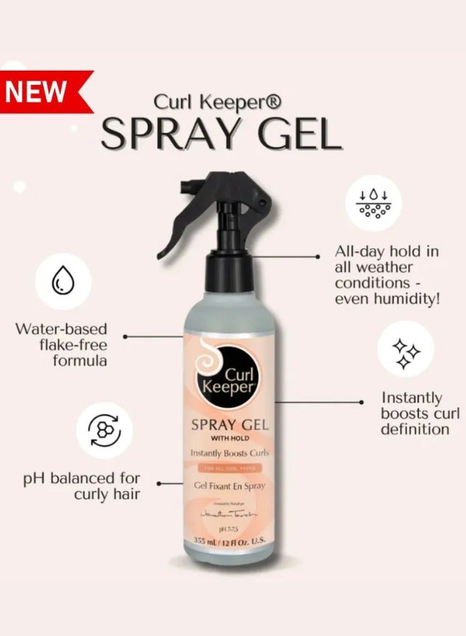 Curl Keeper - Spray Gel (with hold) 12oz - Image 2
