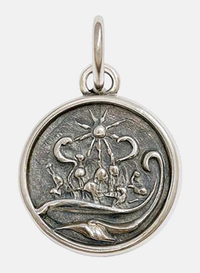 سيلفر تاون قلادة فضة لبرج السرطان