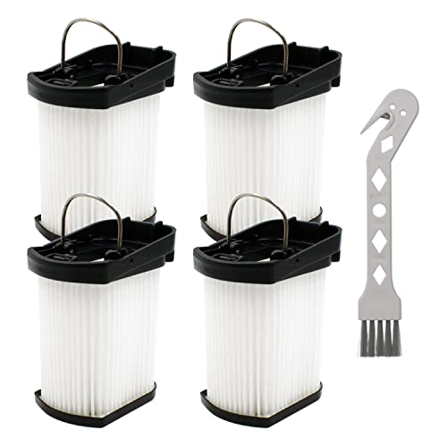 ADDFRESH Replacement Vacuum Filters Compatible with Shark WANDVAC Cordless Hand Vacuum WV401 WV410CO WV401BL WV401PK WV403BR WV410PR WV410BL WV410GN WV410TL - Fabric Filters Compare to Part XFFWV400-4 Pack - Image 1