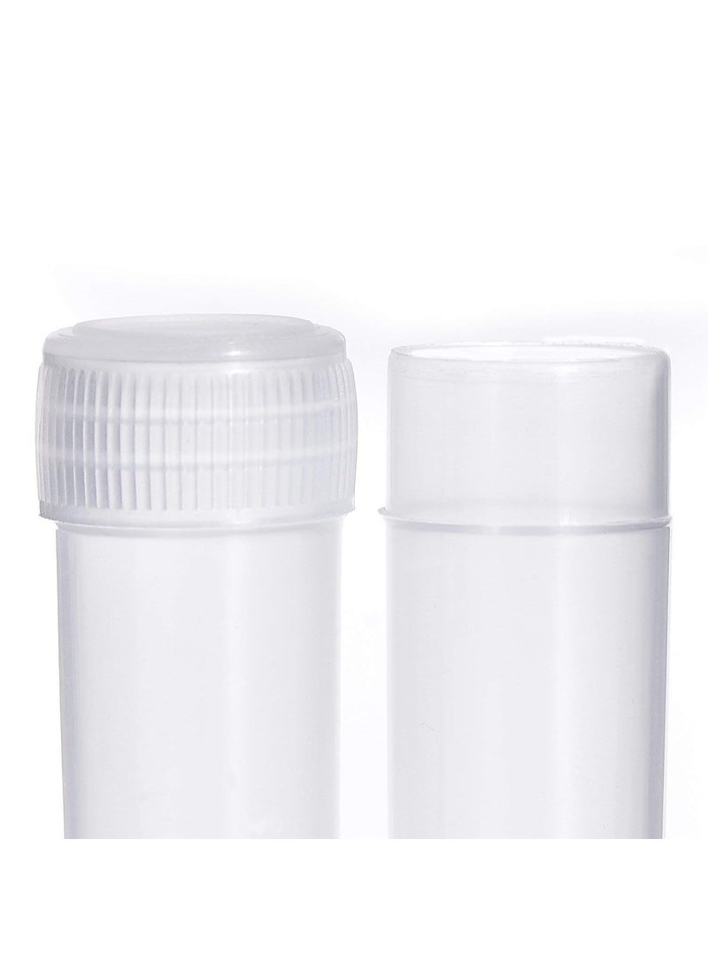DIY Crafts DIY Crafts 1008 Botles Funnel ClearTransparent 5 ml Plastic Sample Bottles Mini Clear Storage Case with Lid for Accessories Parts Small Items DIY 1008 Botles Funnel ClearTransparent  - Image 2