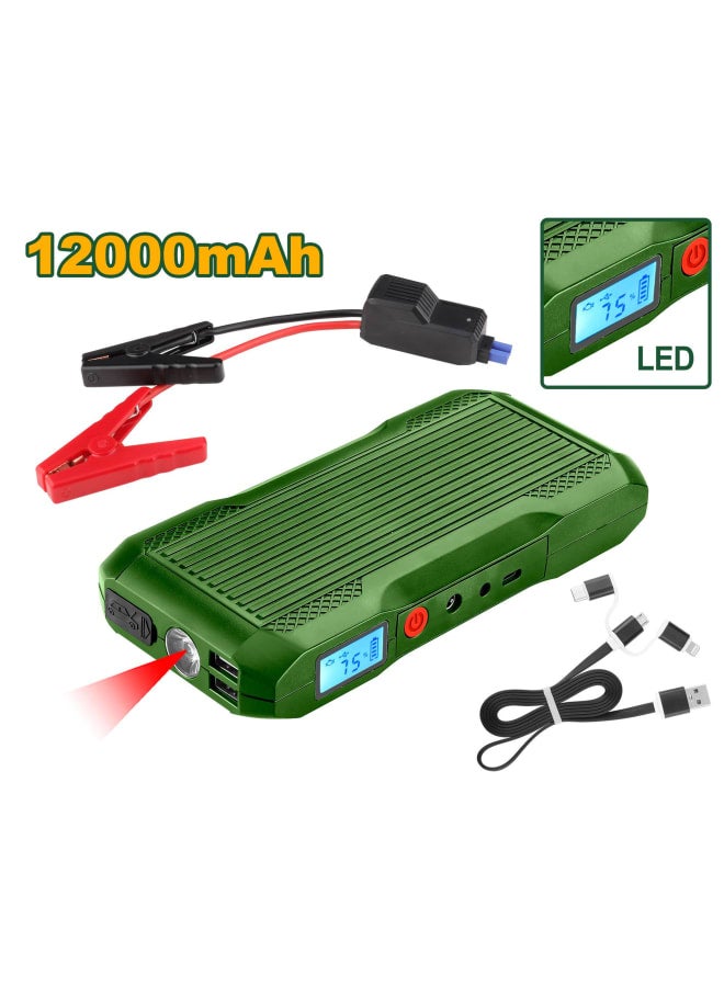 Jadever JADEVER Lithium-ion jump starter 12000AH  JDLY1512