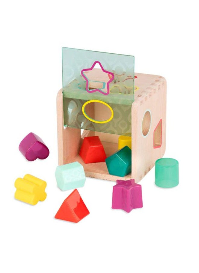 B. Toys Wooden Shape Sorter  - Image 2