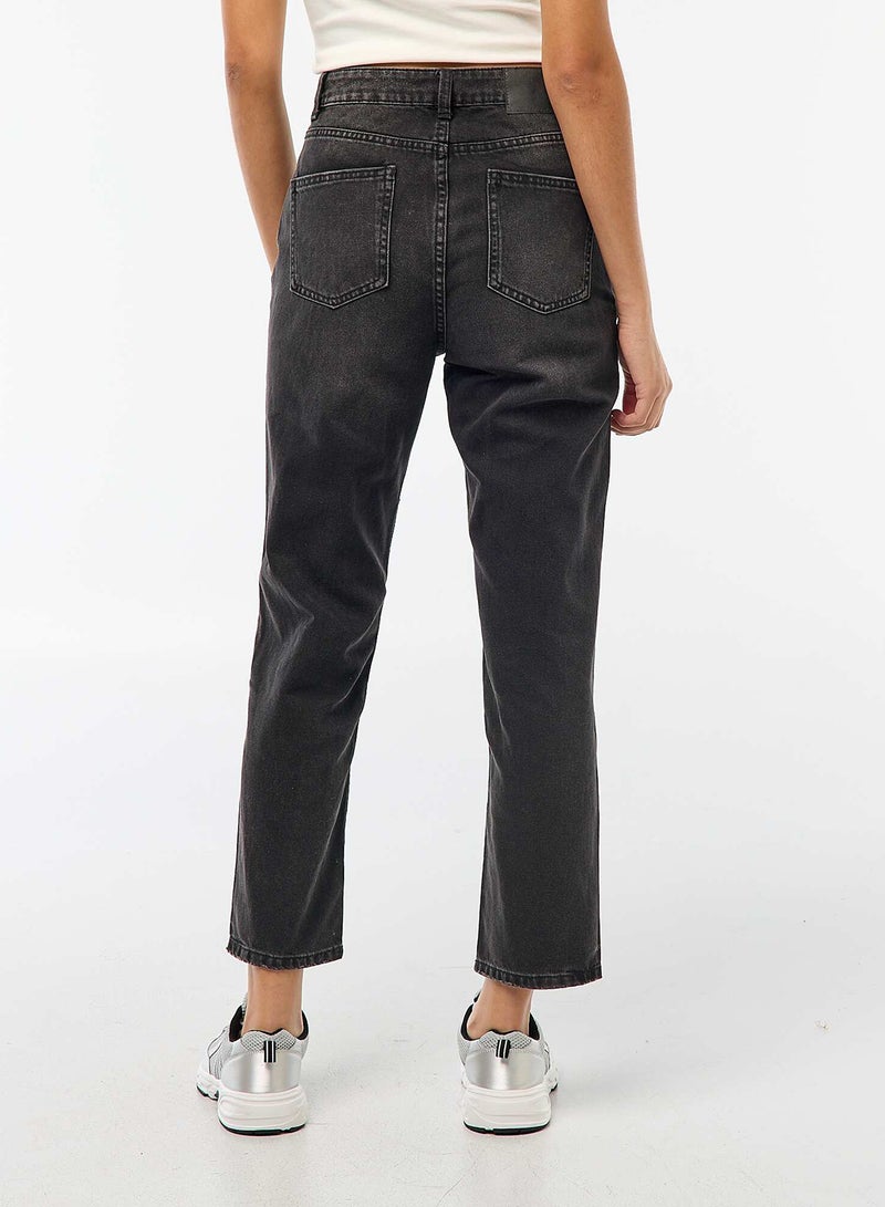 Kiabi High-rise straight jeans - Image 3