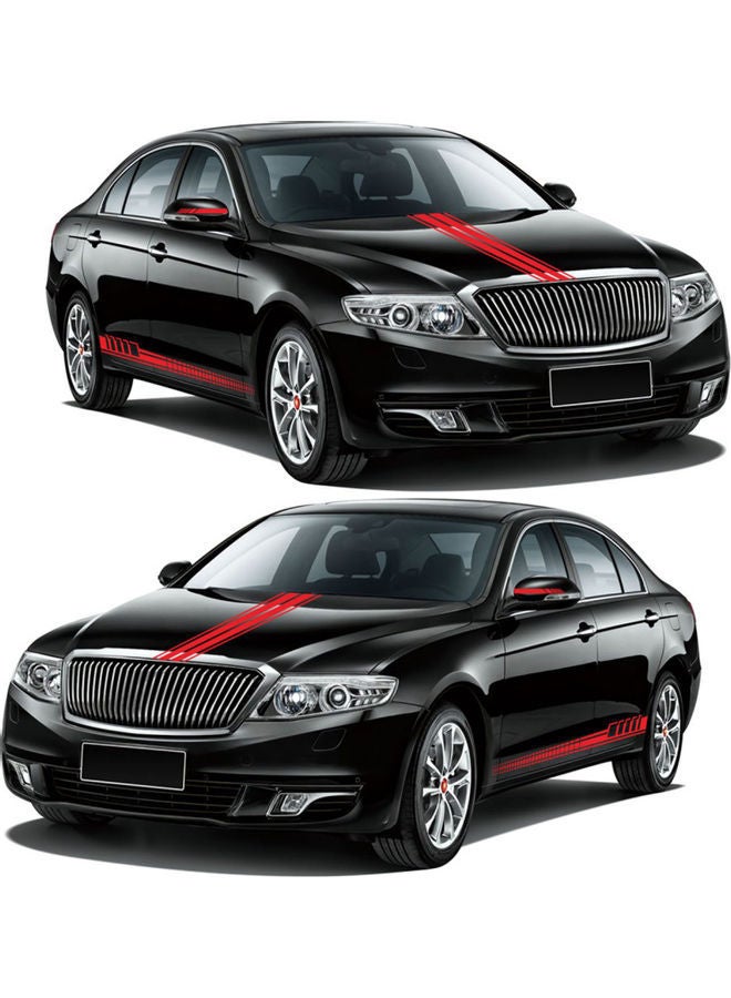 NIBEMINENT 5-Piece Car Body Sticker Set - Image 2