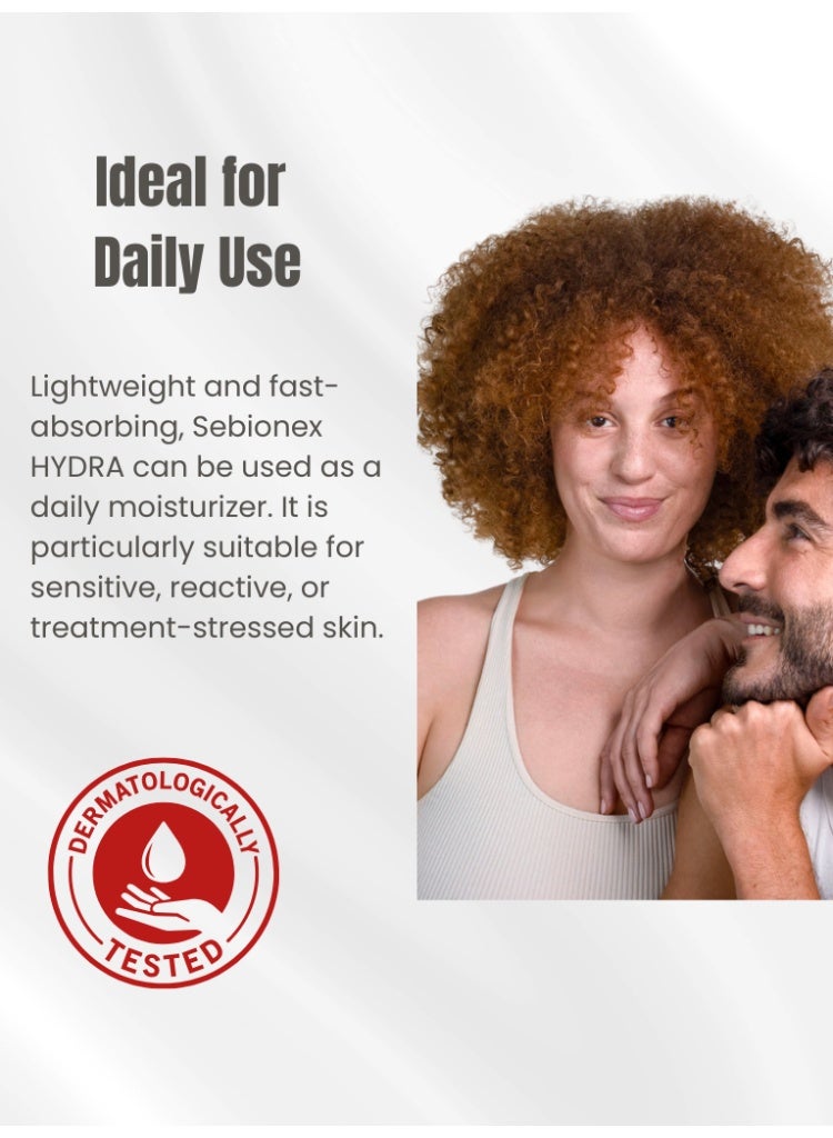 اكم لابرتوري ديرماتولوجيك إيه سي إم سيبيونيكس هيدرا كريم مرطب مرمم 40 مل – كريم ترطيب للبشرة الحساسة أو المتأثرة بعلاجات حب الشباب، يعيد الراحة والتوازن للبشرة - Image 4