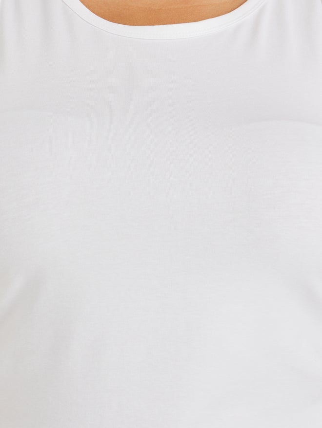 Styli Styli Plus Size Solid Round Neck Tank  - Image 3