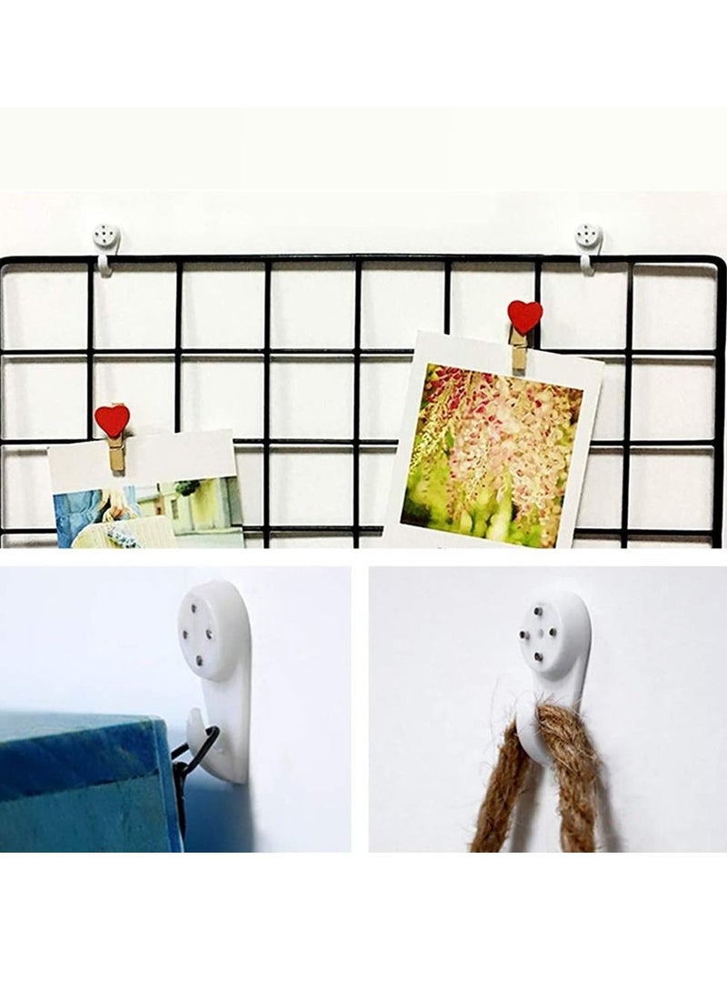 MARGOUN 48 Pack For Concrete Wall Hanging Hooks with Invisible Nails Large - Image 4