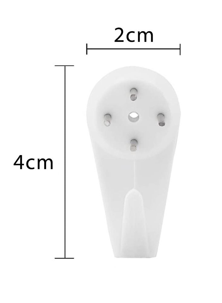 MARGOUN 48 Pack For Concrete Wall Hanging Hooks with Invisible Nails Large - Image 3