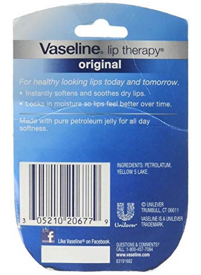 Vaseline Lip Therapy Original.25 Oz (Pack Of 2) - Image 4
