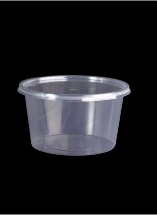 Microwave Container with Lid- PWMW1312-CL| 450 ML, Round Shaped, Pack of 500| Premium-Quality, BPA-Free, Foodgrade and Hygienic| Perfect for Packing, Storing, Etc| Clear - pzsku/Z5D13430FA9125BD5EE2BZ/45/_/1689418928/3b4a68ff-e945-4062-bf81-5f894a49e200