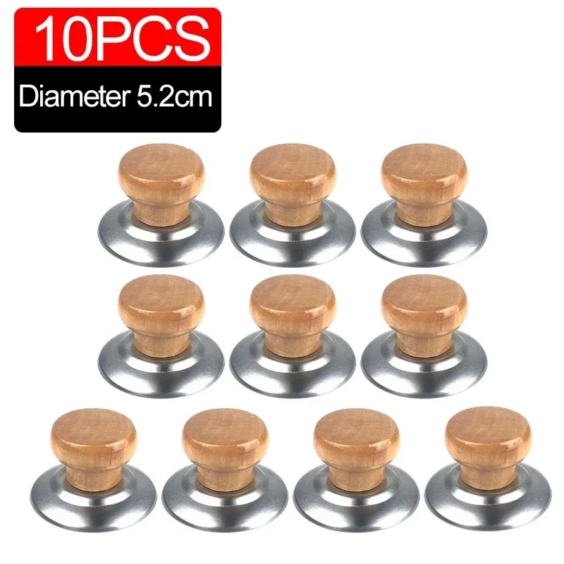 10Pcs Universal Pot Lid Handle Cookware Anti-Heat Hand Grip Pan Cover Replacement Lid Knob Handle Pot Caps Kitchen Accessories - Image 2