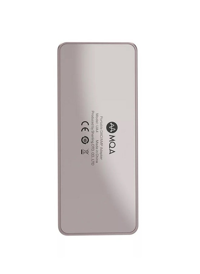 Ua4 - Portable Dac And Headphone Amplifier 32Bit 768Khz Dsd512 Mqa - Titanium