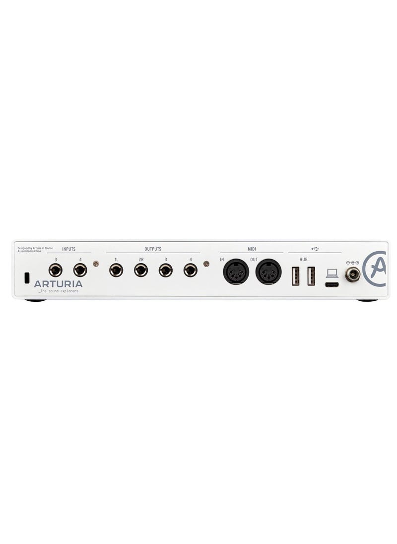 Arturia MiniFuse 4 Portable 4x4 USB Type-C Audio/MIDI Interface White - pzsku/Z5D137CD7531F8A7306C8Z/45/_/1666184358/6c817be5-a115-45f8-a0e6-b3af9ca0a539