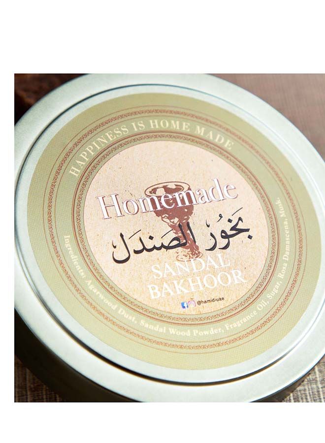 Home Box Calla Hamidi Sandal Homemade Bakhoor 100 g - Image 3
