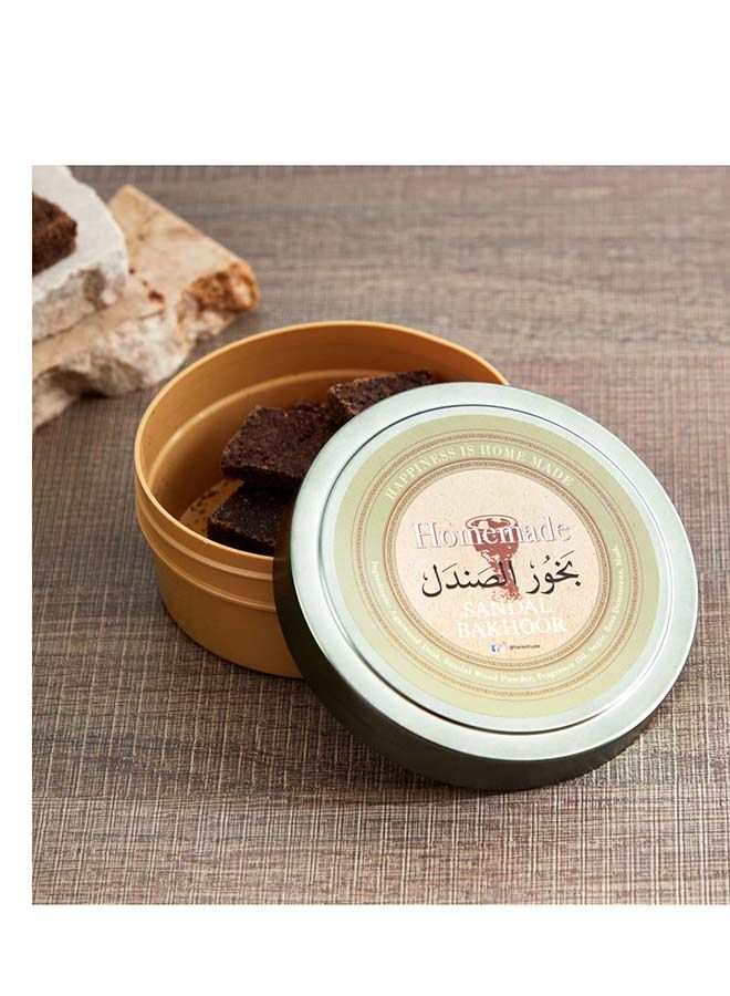 Home Box Calla Hamidi Sandal Homemade Bakhoor 100 g - Image 2
