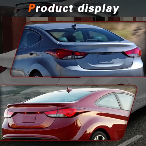 TODO مجموعة ضوء الذيل متوافقة مع هيونداي إيلانتر 2014-2016، تناسب جانب الراكب الخارجي لهيونداي إيلانتر كوبيه 2014 - Image 5