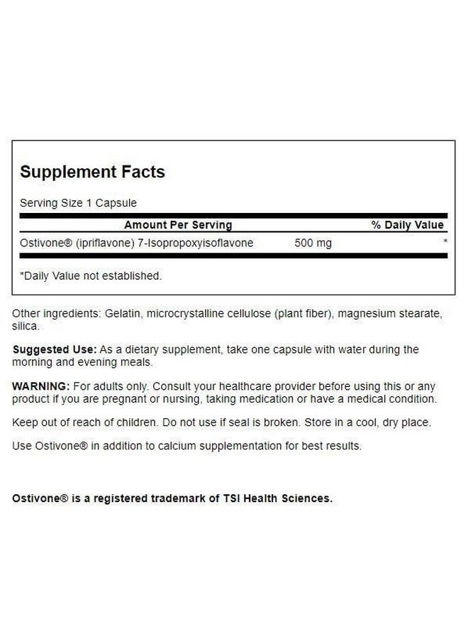 Swanson High Potency Ostivone 500 Milligrams 60 Capsules - Image 2