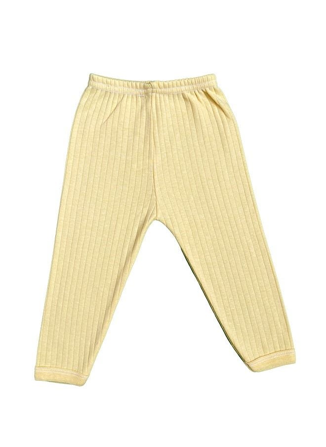 Two Piece Of Warmer Set With Padded Inside - Yellow