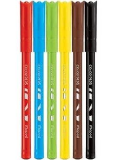 Colour Peps Ocean Felt Tip Colour Pen 6 Piece Set Multicolour - pzsku/Z5D1435756439F6526623Z/45/_/1722498998/bb9781c1-6a37-45bf-96ed-abb4b07c9b03