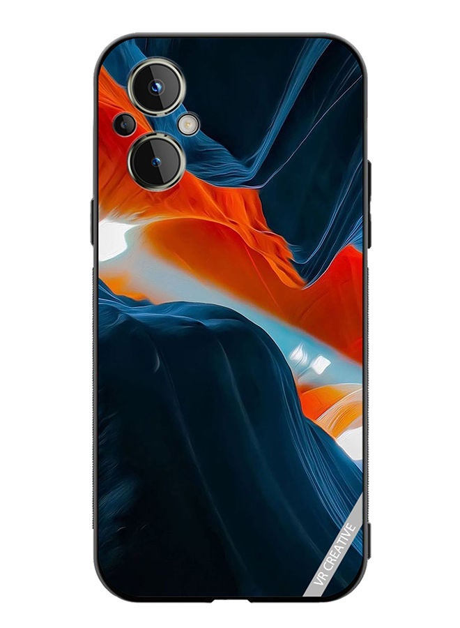 VR CREATIVE Protective Case Cover For OnePlus Nord N20 5G Multicolor Layers Design - Image 1