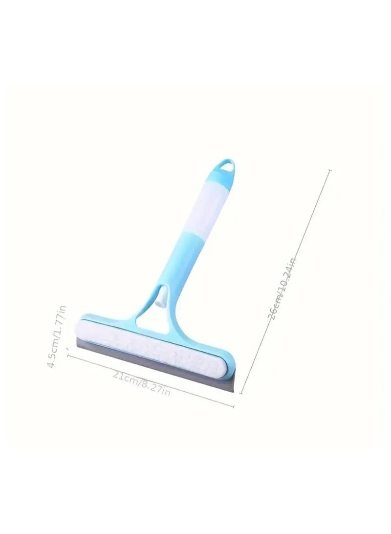 LDQ 1pc 3-in-1 Glass Wiper with Sprayer & Scraper – Multifunctional Window, Mirror & Car Windshield Cleaner, Squeegee for Tiles, Bathroom & Kitchen - Image 5