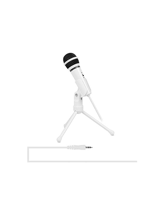 erorex - Live Broadcast Equipment Sf-910 Professional Condenser Sound Recording Microphone With Tripod Holder, Cable Length: 2.0M, Compatible With Pc And Mac For Live Broadcast Show, Ktv, Etc.(Black) - Image 1