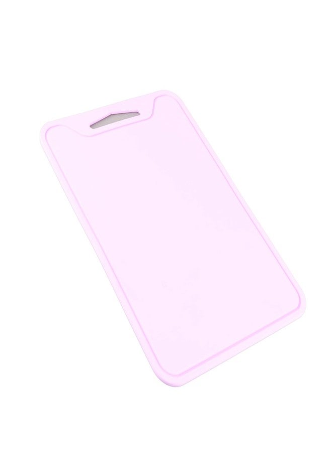 إستنك حصيرة تقطيع سيليكون، لوح تقطيع مرن من السيليكون الآمن غذائيًا، لوح تقطيع محمول مع فتحة تعليق، وسادة تقطيع للحوم والخضراوات للاستخدام المنزلي، 11.8 × 8.7 بوصة - Image 2