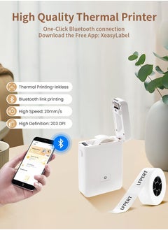 Generic Bluetooth Label Printer Free Program Multiple Templates 203DPI Suitable for Sorting and Classification Marking  - Image 5